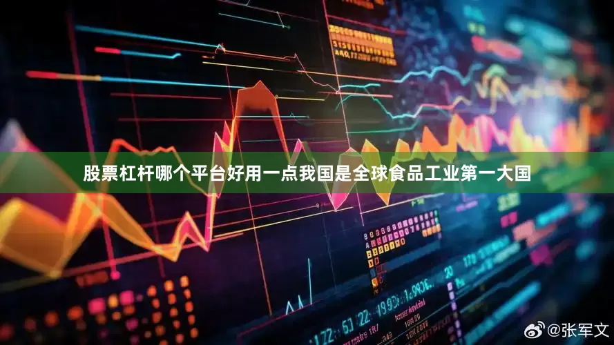 股票杠杆哪个平台好用一点我国是全球食品工业第一大国